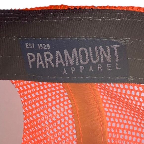 Paramount Apparel Greetings from St. Louis Missouri Trucker Hat Brown / Orange O - Picture 9 of 9